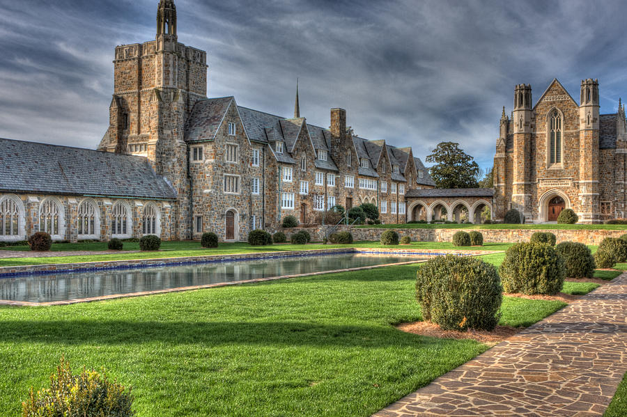 Berry College dormitory with Ford Hall Photograph by Gerald Adams - Pixels