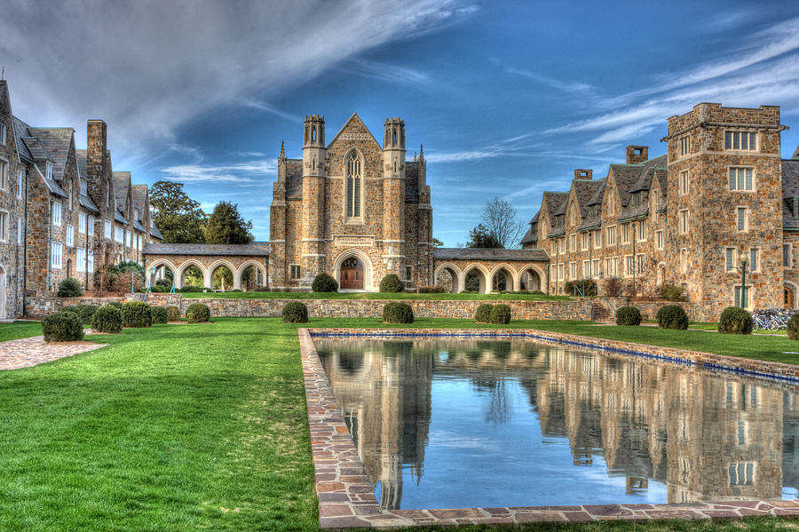 Castle Photograph - Berry College Ford Hall 5 by Gerald Adams