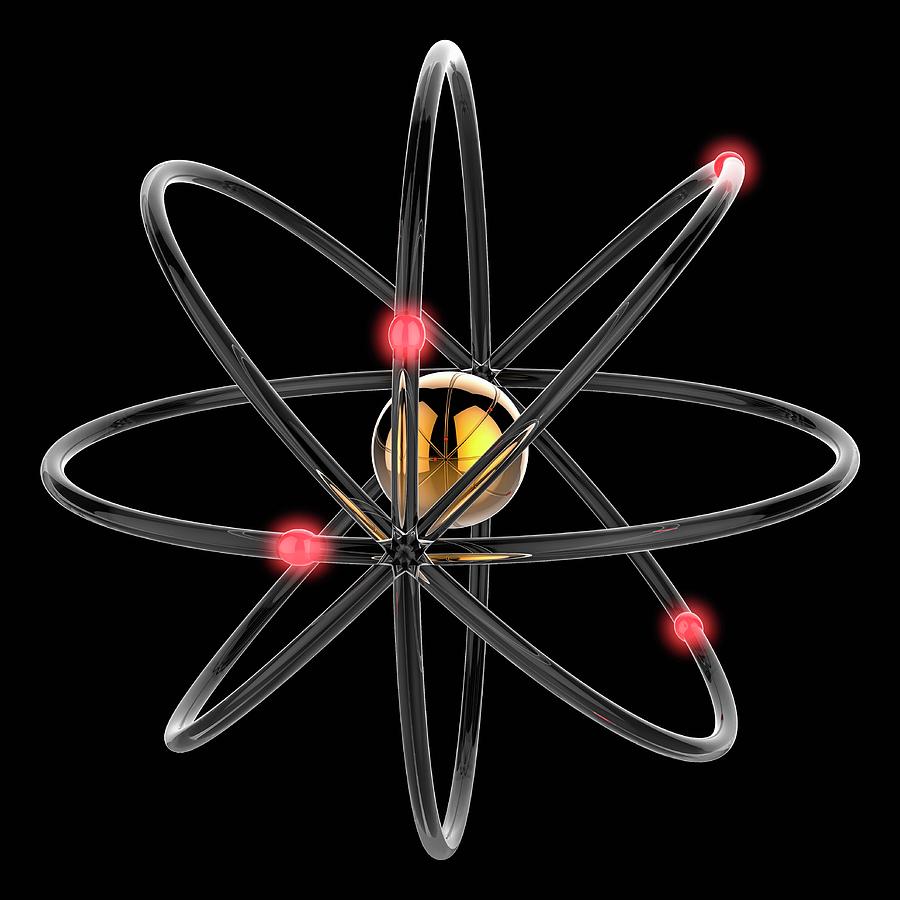 Beryllium Atom Photograph by Laguna Design/science Photo Library
