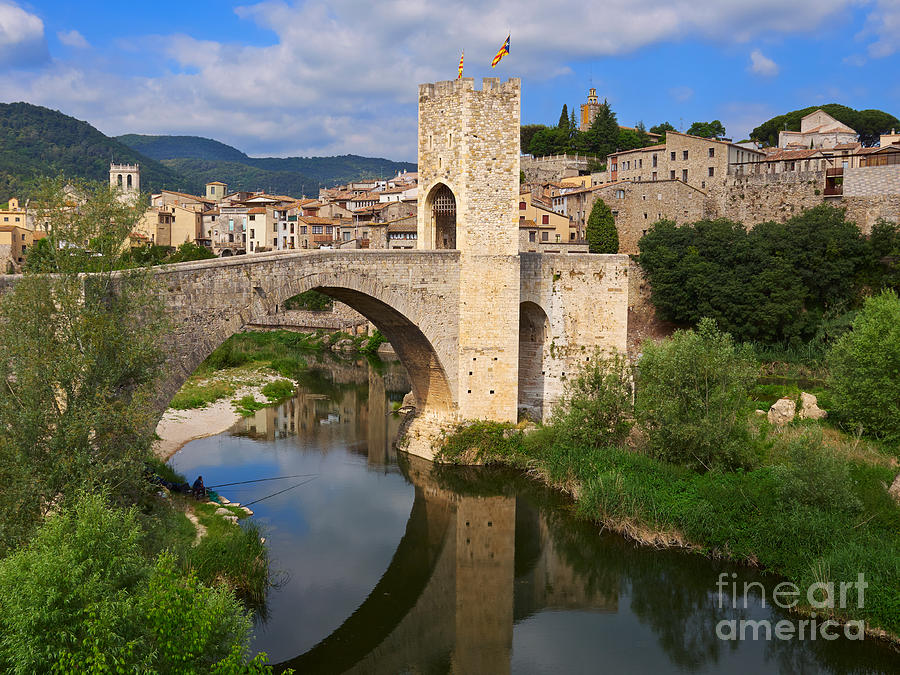 Besalu a medieval town in Catalonia Photograph by Louise Heusinkveld