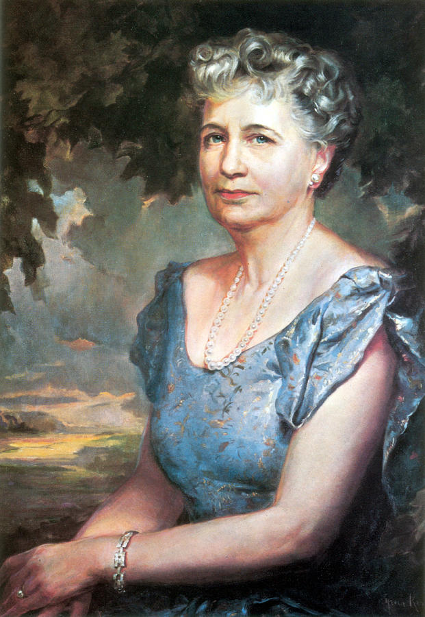 Bess Truman, First Lady Painting by Science Source