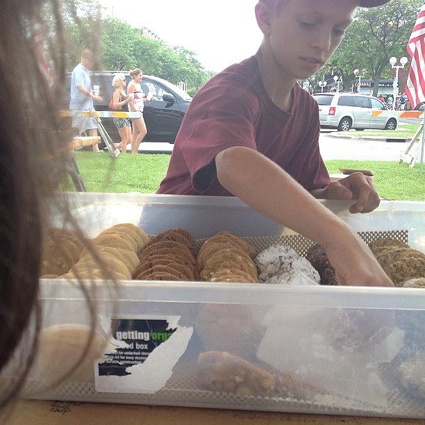 Best Cookies!!! Yoder Farms! Photograph by Shawnna Smith