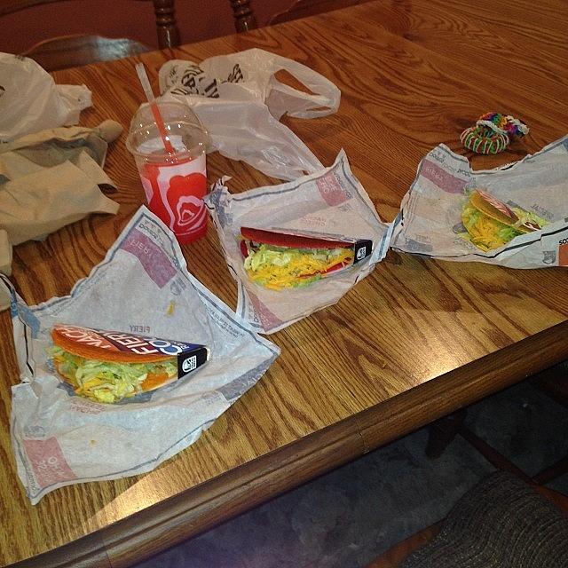 Best Dinner Ever Doritos Locos Tacos 1 Photograph by Dominic Obrien
