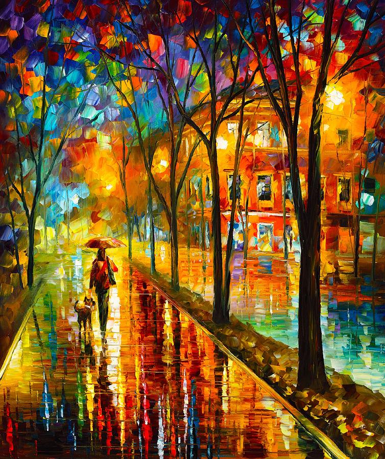 Best Friend Painting by Leonid Afremov