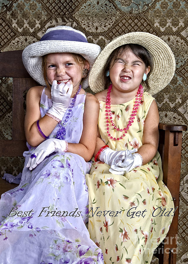 Best Friends Card Photograph by Lee Craig