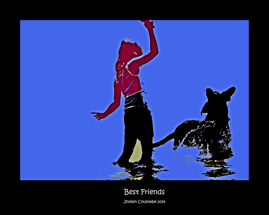 Best Friends Digital Art by Joseph Coulombe