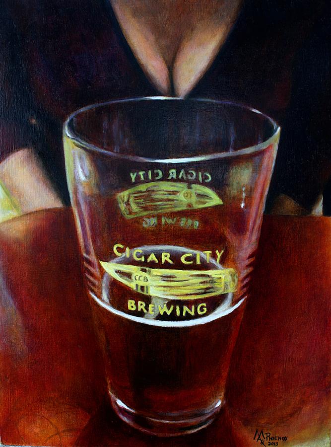 Food And Beverage Painting - Best Friends by Maxx Phoenixx Food And Beverage Painting - Best Friends by Maxx Phoenixx