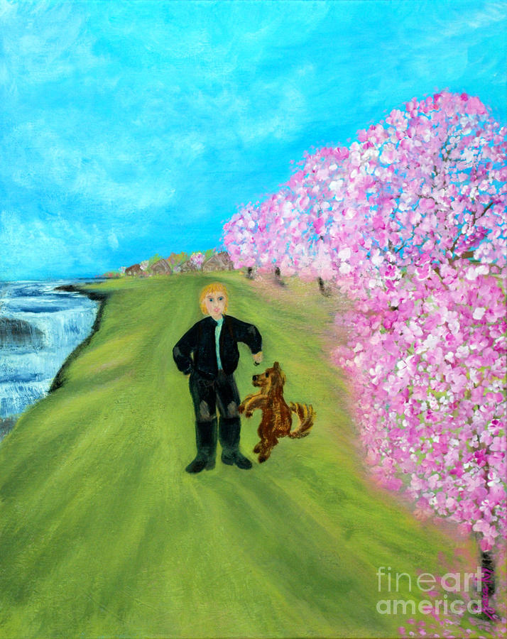 Spring Painting - Best Friends. Painting. PROMOTION by Oksana Semenchenko