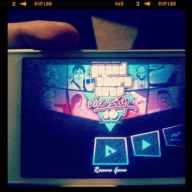 Gta Photograph - Best Game Ever! #gta #vicecity #iphone by Nick Matthis