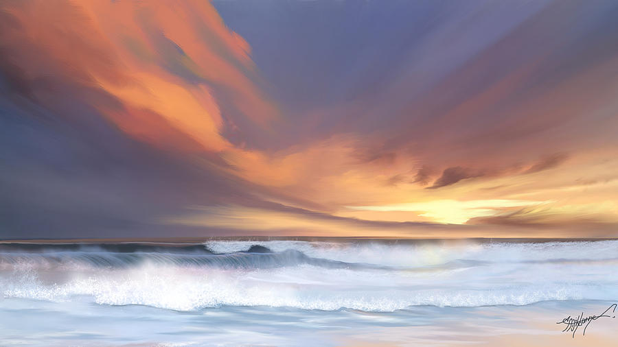 Sunset Digital Art - Best of days by Anthony Fishburne
