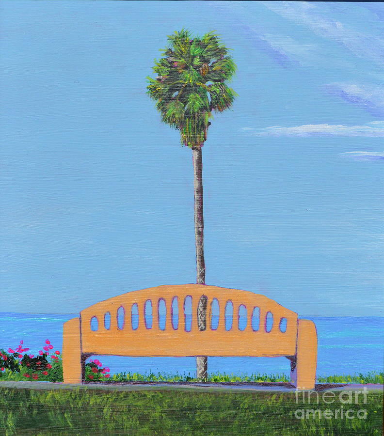 Best Seat in San Clemente Painting by Mary Scott
