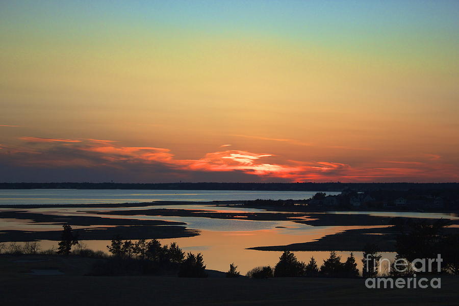 Sunset Photograph - Best View on Cape Cod by Amazing Jules