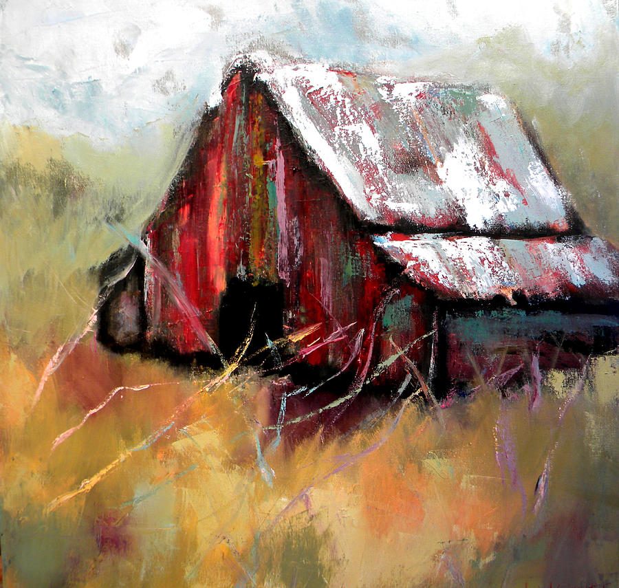 Barn Painting - Bethel Road by Lisa Moore