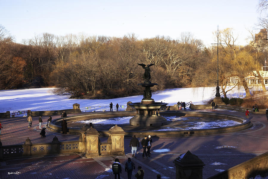 Ny, Nyc, Central Park, Bethesda Terrace, Bethesda Fountain #3