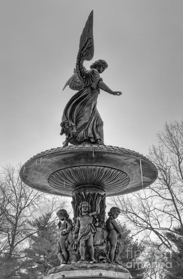 Bethesda Fountain - Central Park Photograph by Lee Dos Santos