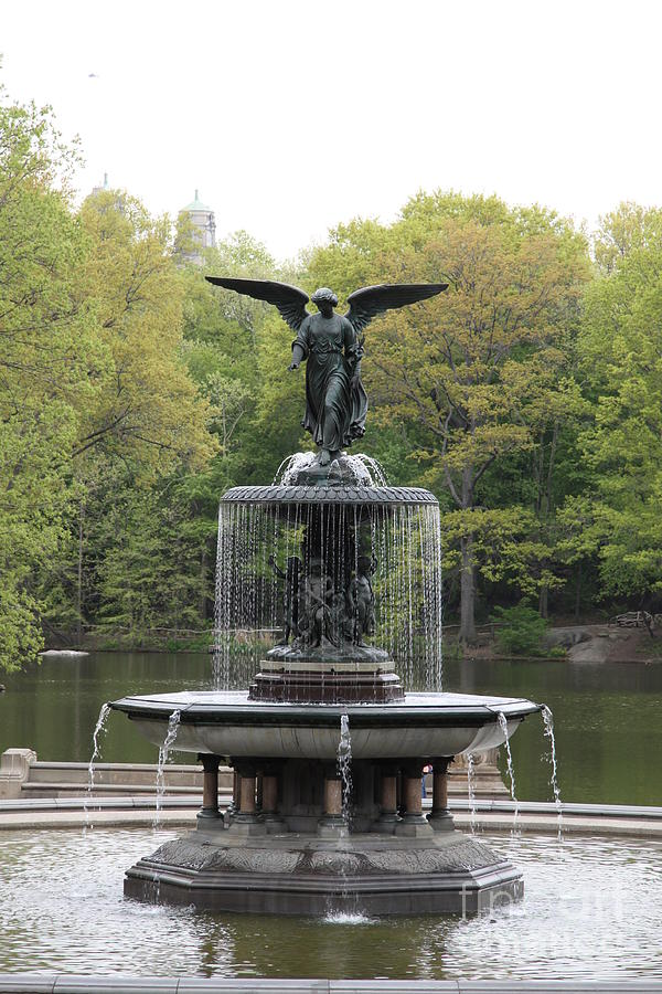 Nature Photograph - Bethesda Fountain Central Park NYC #2 by Christiane Schulze Art And Photography