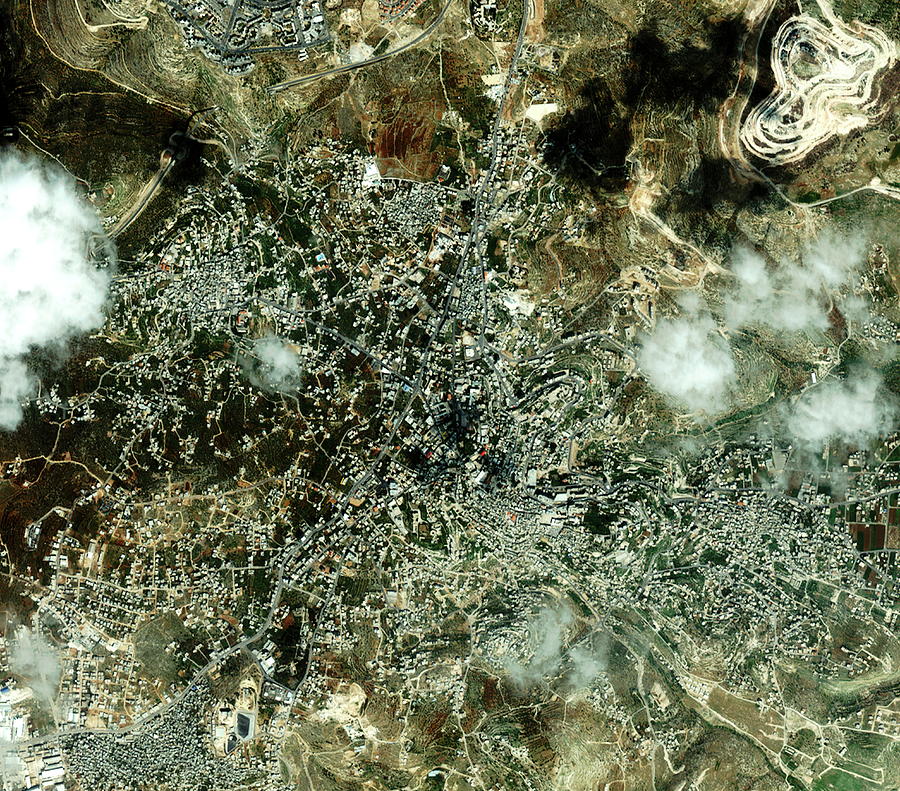 City Photograph - Bethlehem by Geoeye/science Photo Library