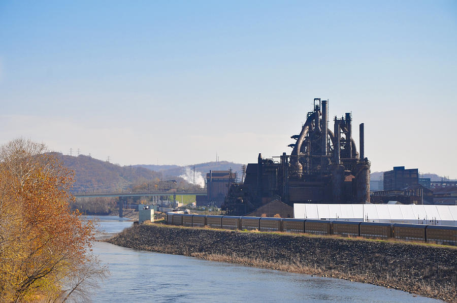 Bethlehem Steel Plant - Pennsylvania Photograph by Bill Cannon
