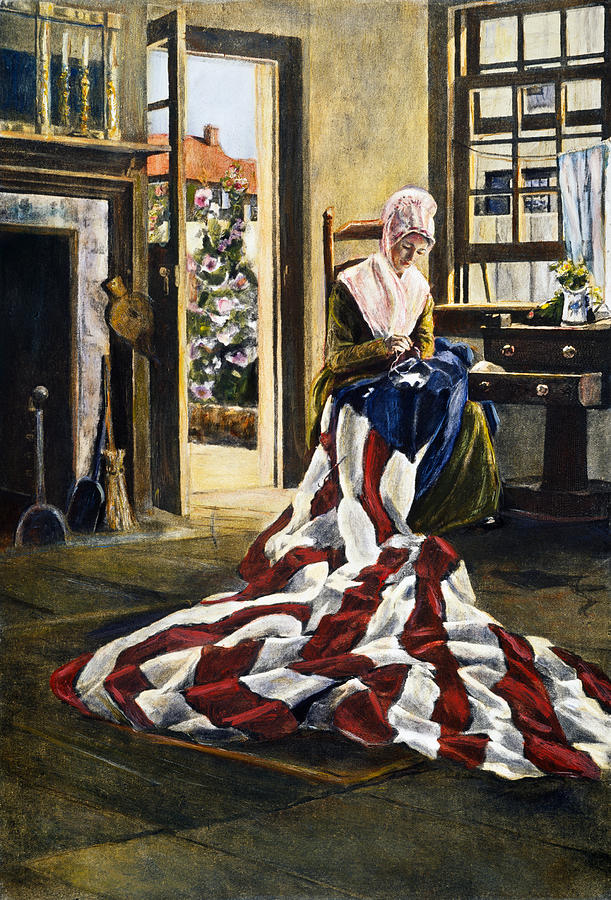 Betsy Ross (1752-1836) Photograph by Granger