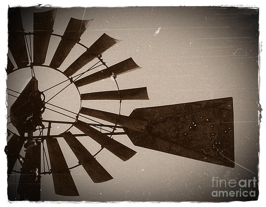 Windmill Photograph - Better Days by Susan Olga Linville Windmill Photograph - Better Days by Susan Olga Linville