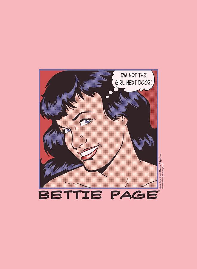 Bettie Page Girl Next Door Digital Art By Brand A