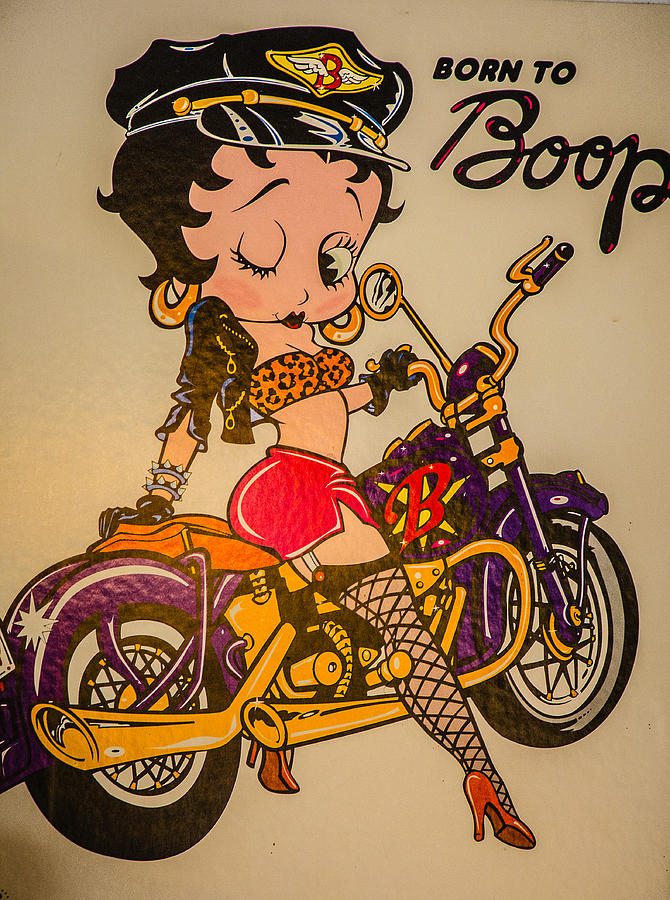 Betty Boop Photograph - Betty Boop by Kathy Liebrum Bailey