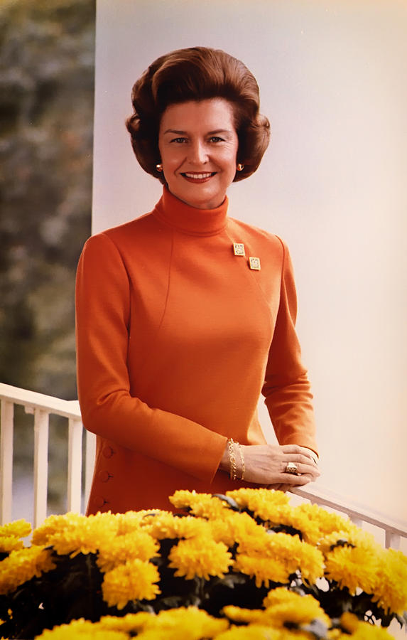 Betty Ford 1974 Photograph by Mountain Dreams