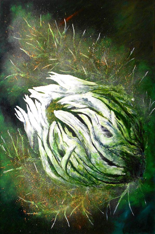 Beware of the Thorns Painting by Maris Sherwood