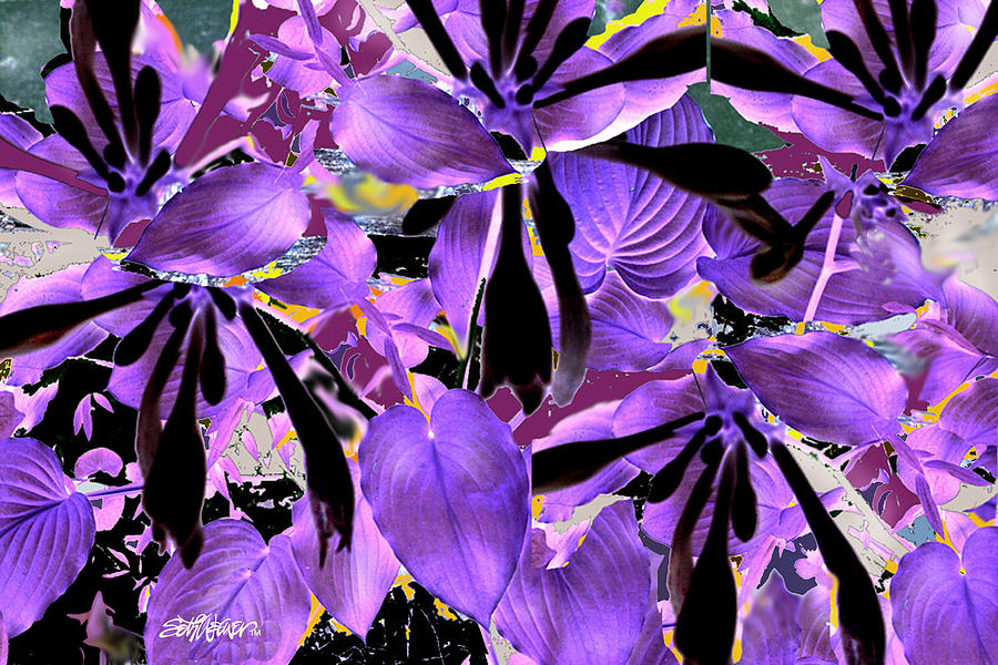 Mystery Digital Art - Beware The Midnight Garden by Seth Weaver