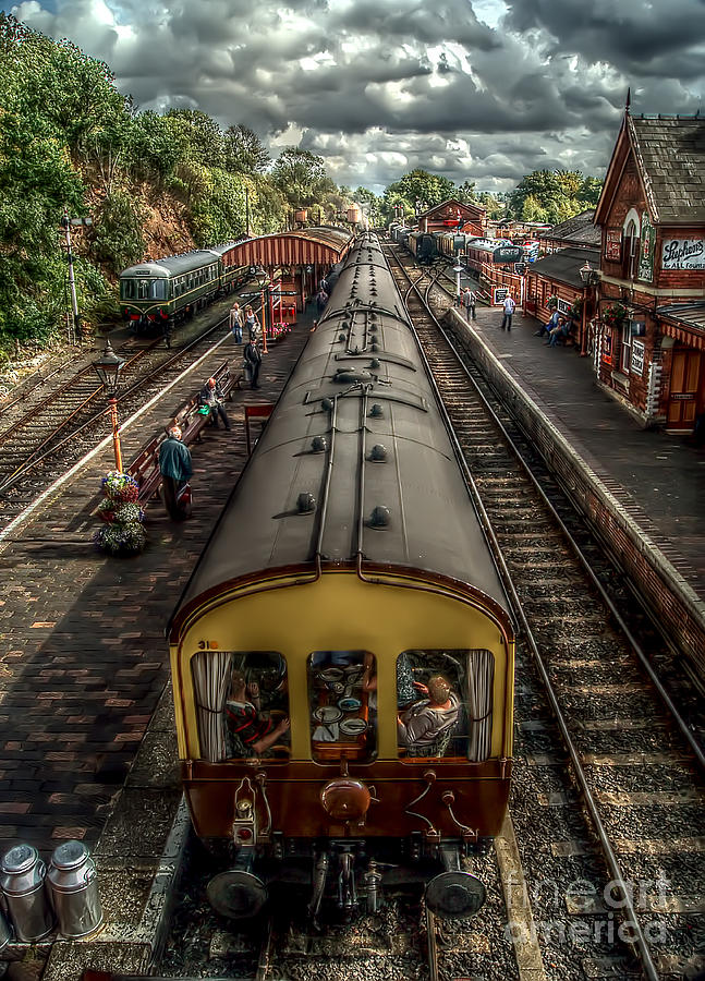 Train Photograph - Bewdley station by J A Evans