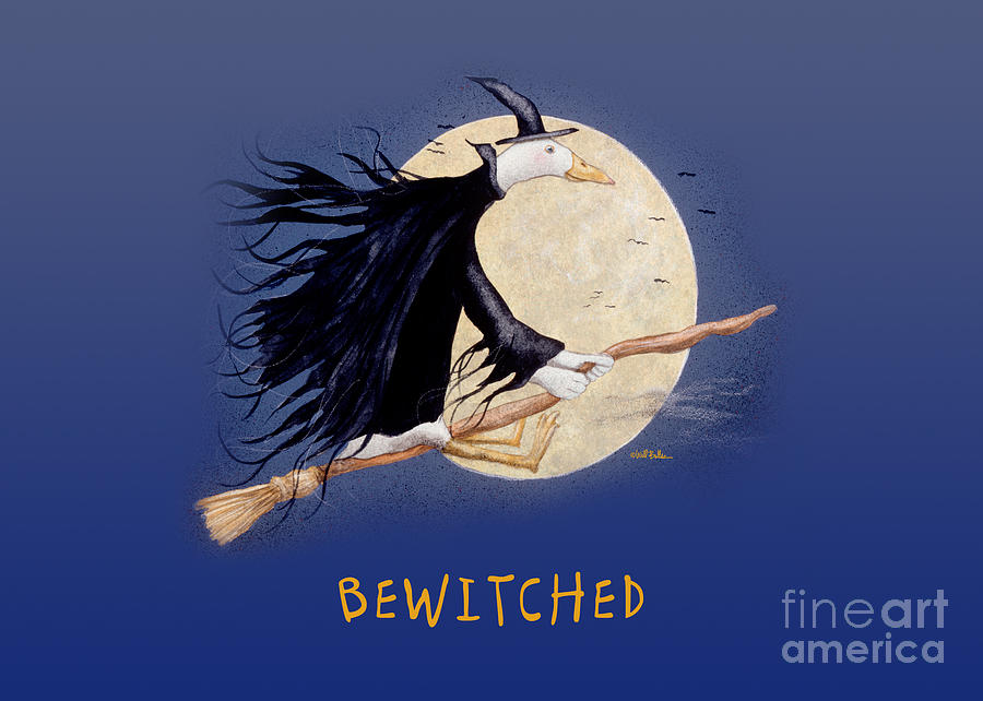 Halloween Painting - Bewitched... by Will Bullas