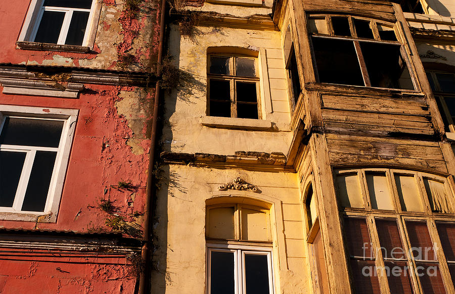 Beyoglu Old Houses 01 Photograph by Rick Piper Photography
