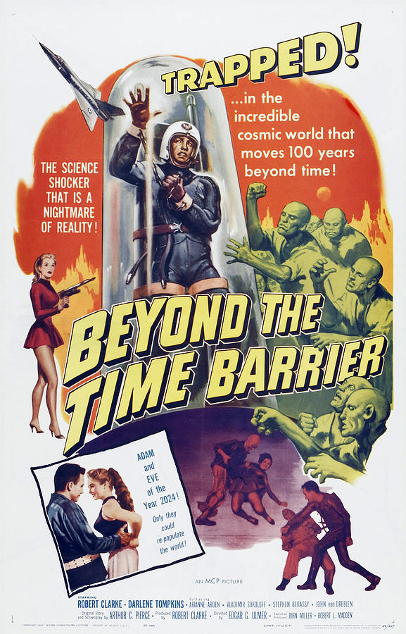 Beyond The Time Barrier, Us Poster Art Photograph by Everett