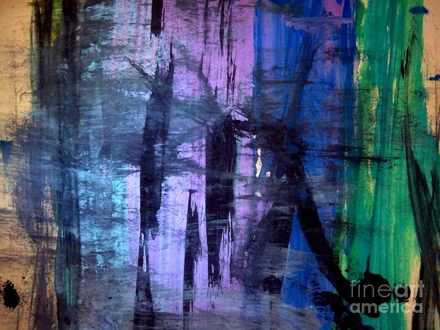 Abstract Painting - Beyond by Trilby Cole