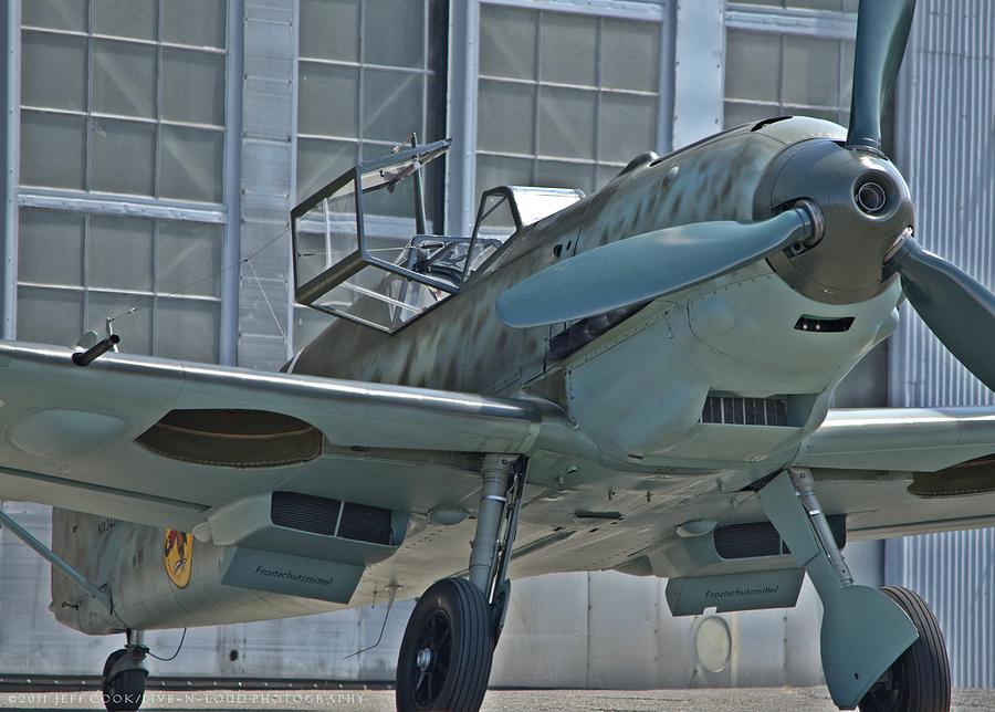 bf109 E Photograph by Jeff Cook