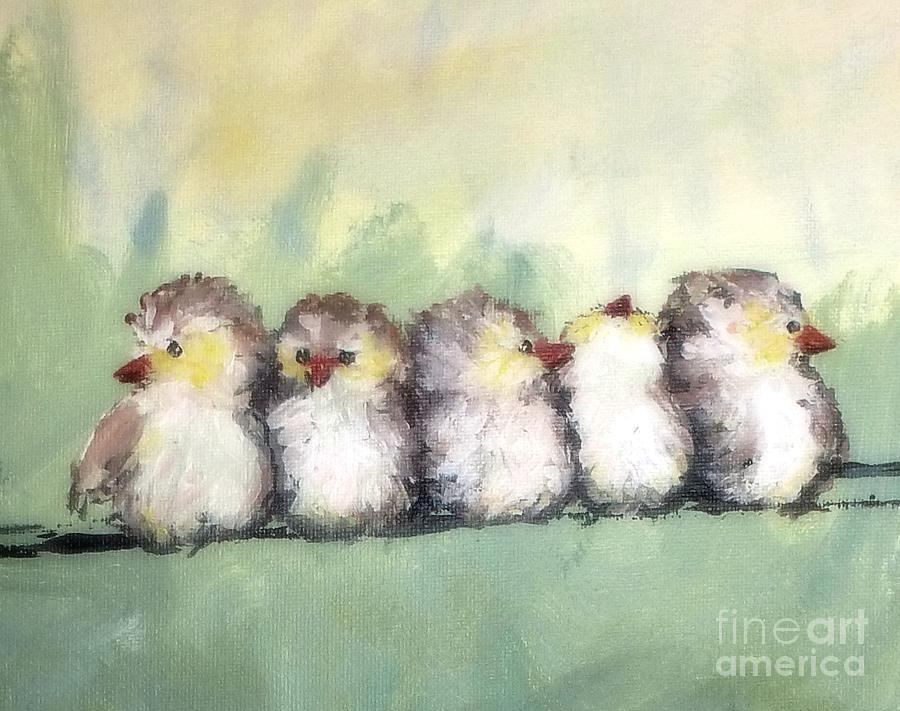 BFFs Painting by Susan Fisher