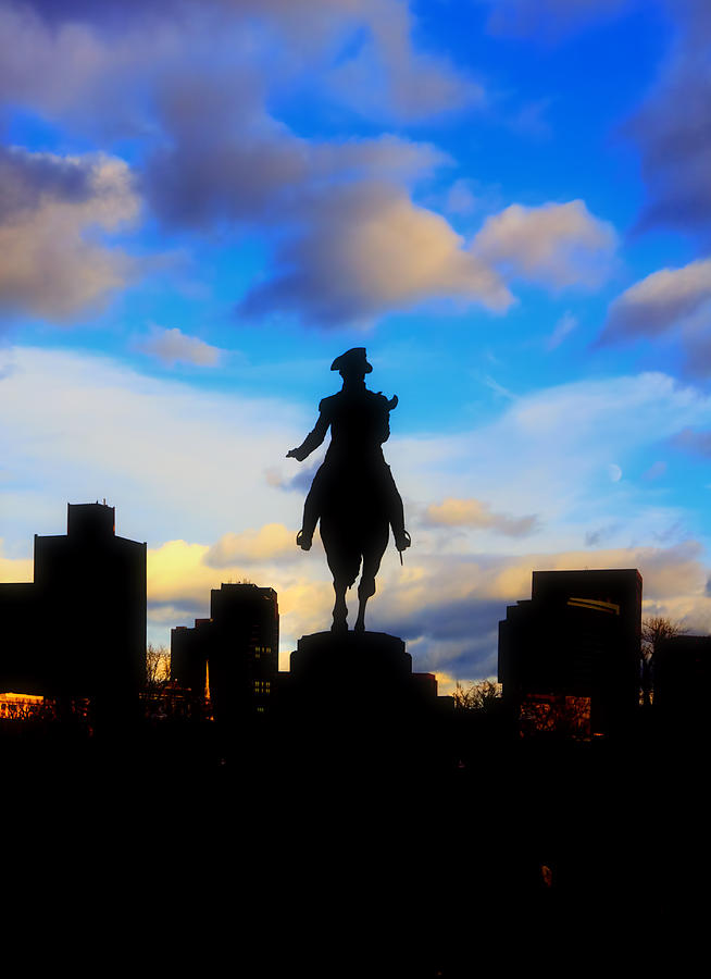 George Washington Statue - Boston #2 Photograph by Joann Vitali