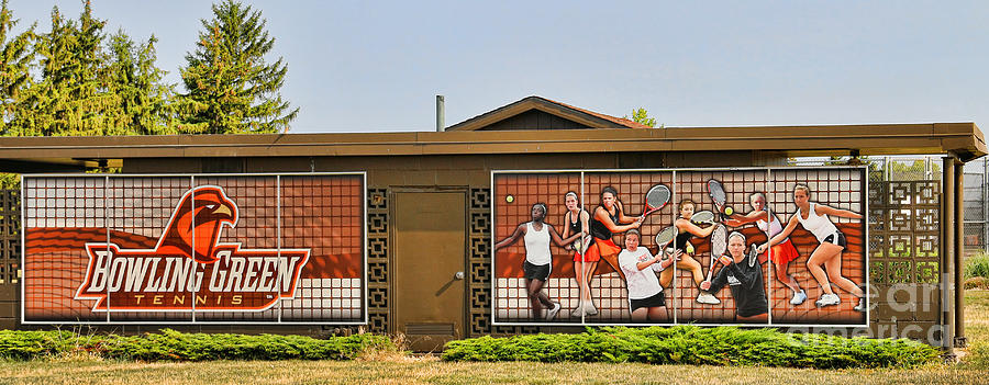Bowling Green State University Photograph - BGSU Tennis 3284 by Jack Schultz