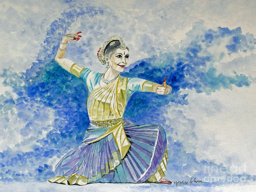 Premium Photo | Young beautiful woman dancer exponent of indian classical  dance bharatanatyam
