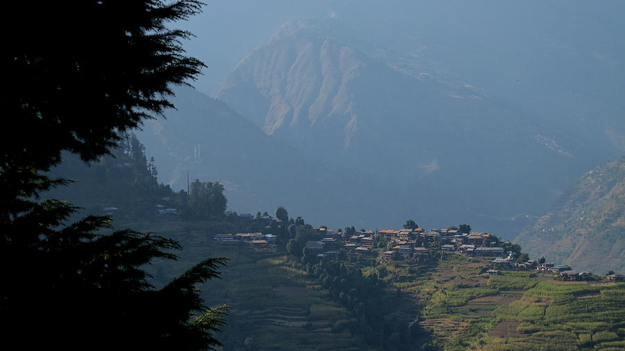 Bhoomtiri on the Ridge Photograph by Mayank M M Reid