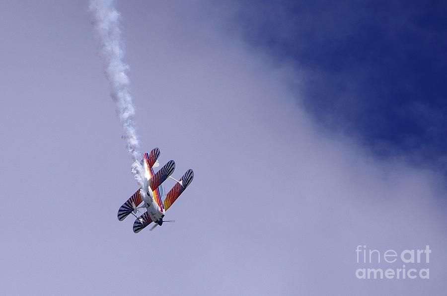 Bi Wing Stunt Plane Photograph by Don Youngclaus