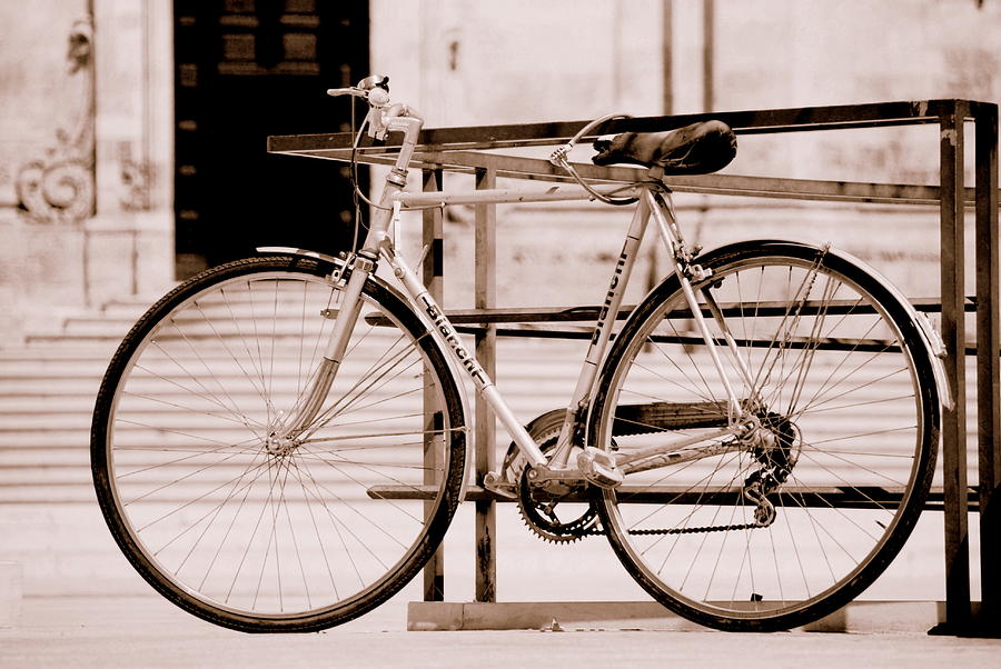 Bianchi Bicycle Italy Photograph by Caroline Stella