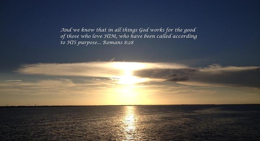 Bible Quote Photograph by Marian Lonzetta