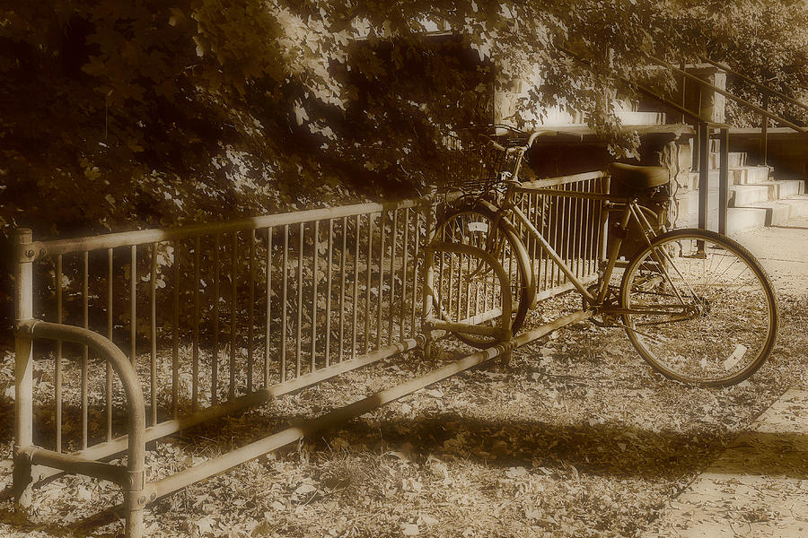 Bicycle Photograph by Gene Tatroe