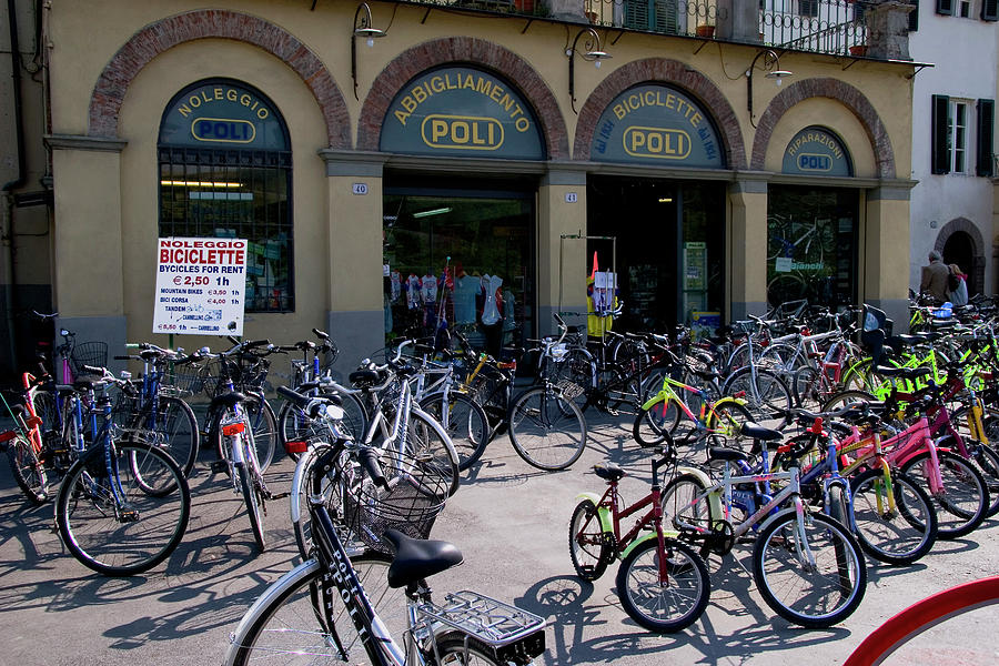 Bicycle Hire Centre Photograph by Science Photo Library Bicycle Hire Centre Photograph by Science Photo Library