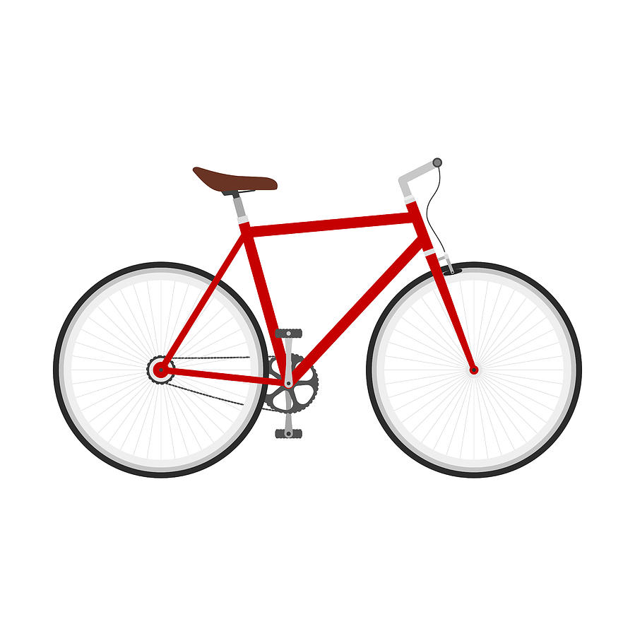Bicycle illustration Photograph by Flavio Coelho