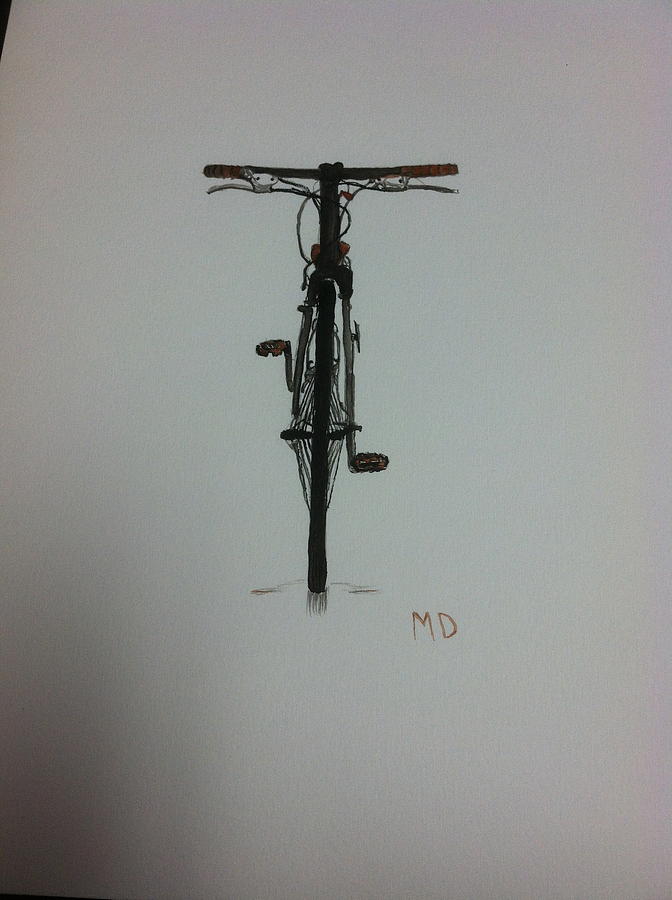 Bicycle Painting - Bicycle by Margaret Donohue