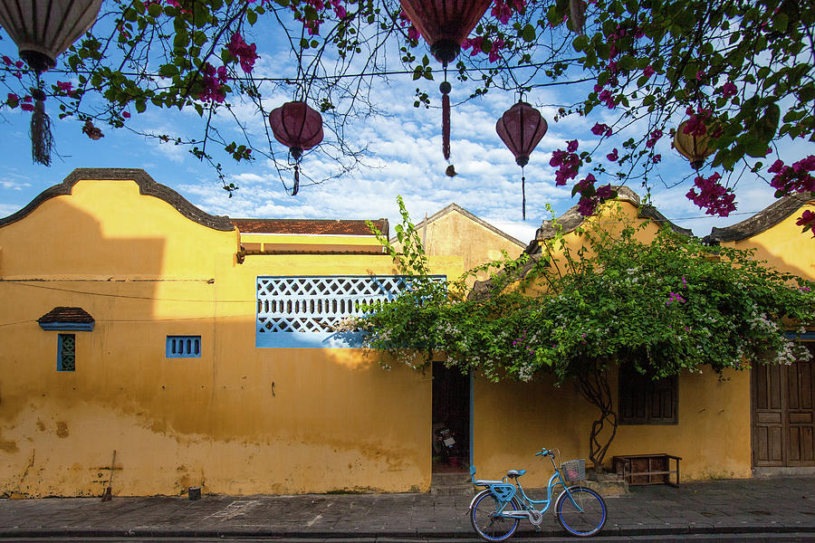 Bicycle On Street,  Hoi An Photograph by 117 Imagery
