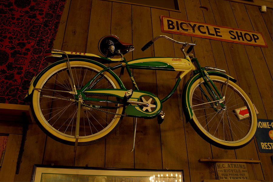 Bicycle Shop Photograph by David Dufresne