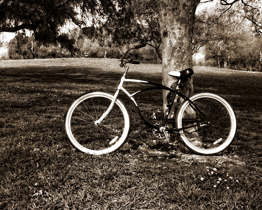 Bicycle Photograph by Timothy Bulone